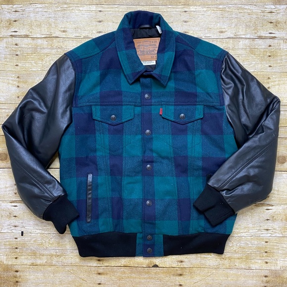 NWOT Levi’s x Justin Timberlake Varsity Jacket - Picture 3 of 4